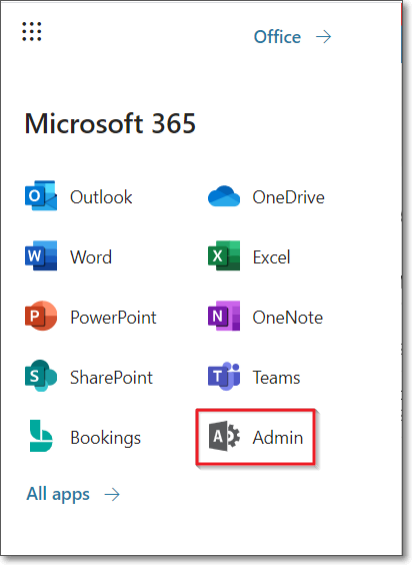 Microsoft 365 Admin